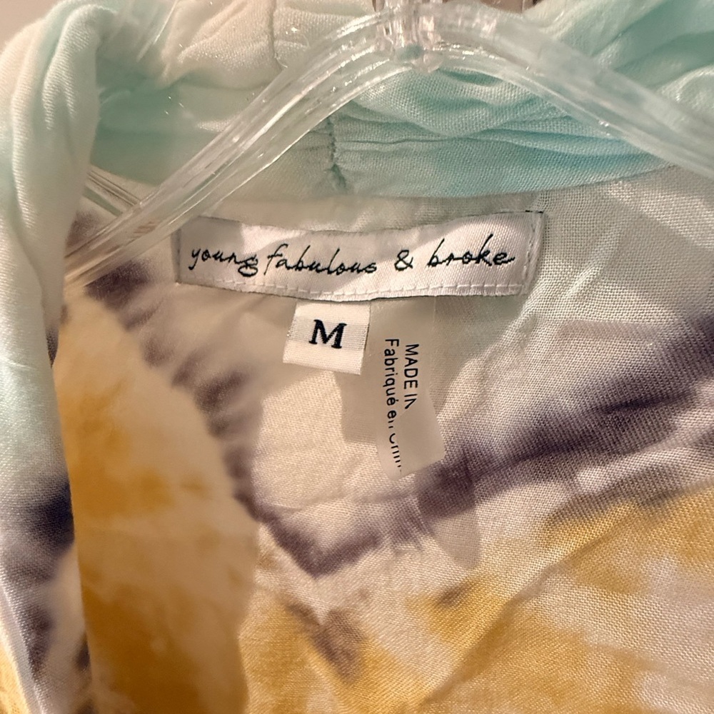 Young fabulous and broke tie-dyed blouse - Picture 4 of 5